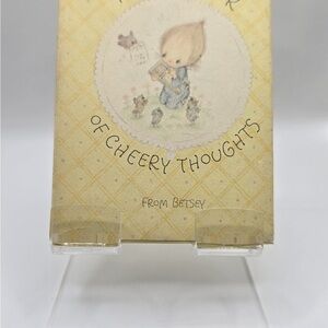 Betsey Johnson Yellow Cheerful Thoughts Journal